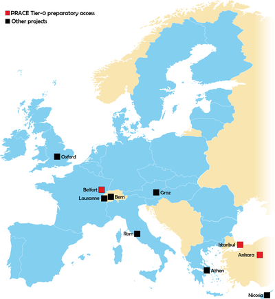 Distribution in Europe (November 2015)