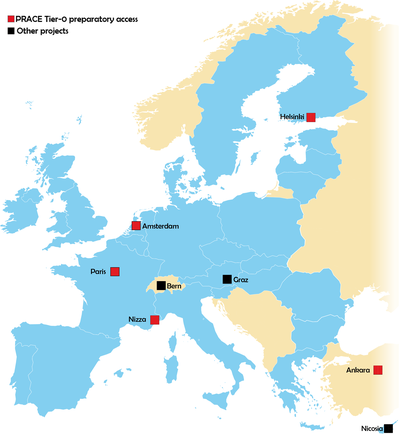 Distribution in Europe (November 2016)