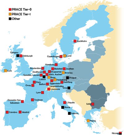 Distribution in Europe (May 2013)