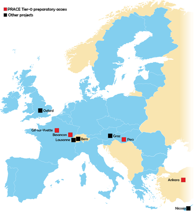 Distribution in Europe (May 2016)