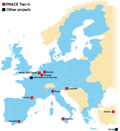 Distribution in Europe (May 2017)