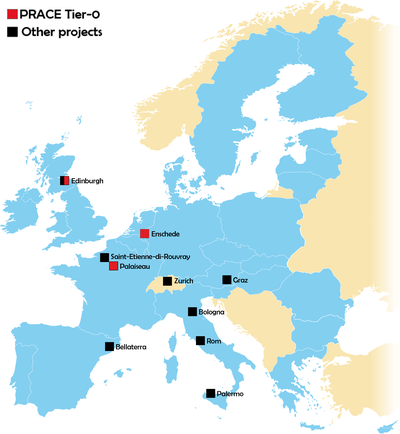 Distribution in Europe (May 2018)